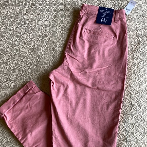 GAP Pants - Gap Girlfriend Khaki Pants - NWT